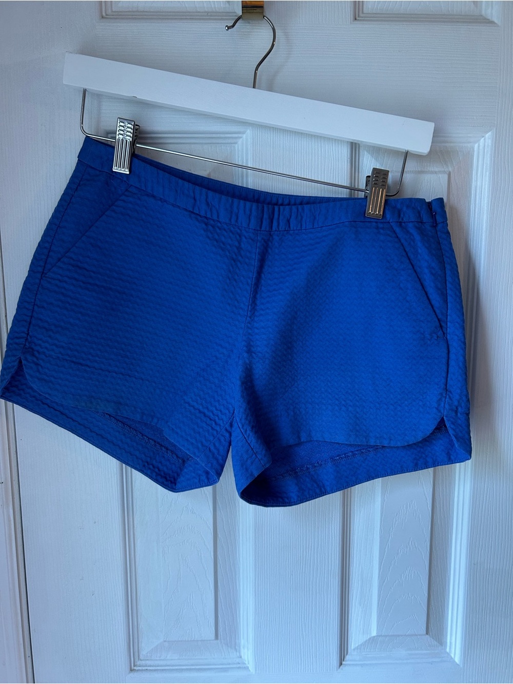 Lilly Pulitzer Cobalt Blue Side Zip Shorts